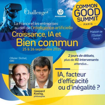 25&26 septembre 2025 : Croissance, Intelligence Artificielle et Bien commun - Educavox, Ecole, pédagogie, enseignement, formation | ASTUTICE EN FLE | Scoop.it