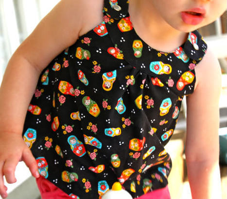Snappy Toddler Top & Free Downloadable Pattern | Prudent Baby | Nähen | Scoop.it
