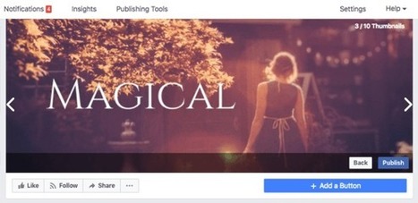 How to Make and Post a Facebook Video Cover Image | Public Relations & Social Marketing Insight | Scoop.it
