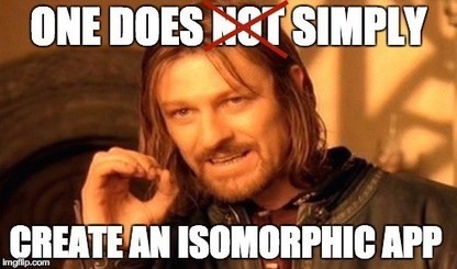 Isomorphic apps = normal React+FRP apps | JavaScript for Line of Business Applications | Scoop.it