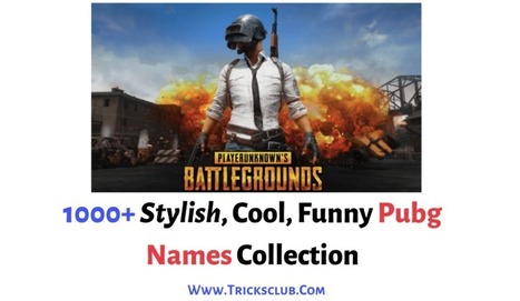 Best Stylish Names For Pubg