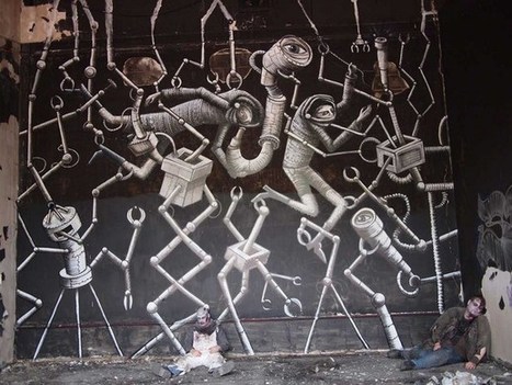 Surreal street art | Art, Gallery, Auction and Museum: Law and Business | Scoop.it