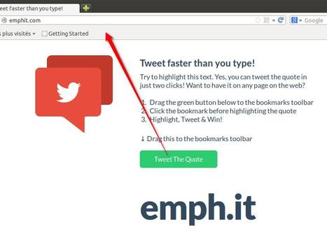 Emphit. Partager textes et citations sur Twitter. | Outils et astuces du web | Scoop.it