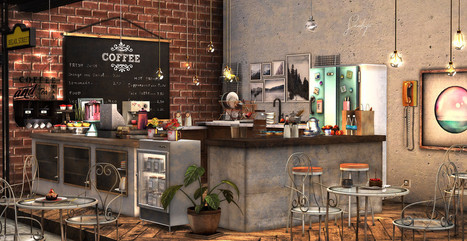 Do you fancy a good coffee with a sweet? | MadPea Industrial… | 亗 Second Life Home & Decor 亗 | Scoop.it