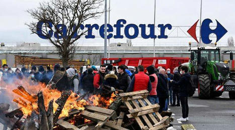 Côtes-d’Armor : des éleveurs bloquent des hypermarchés pour dénoncer « des prix injustes » | Actualité Bétail | Scoop.it