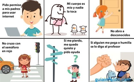 Las normas de seguridad que debes enseñar a tu hijo | Español para los más pequeños | Scoop.it