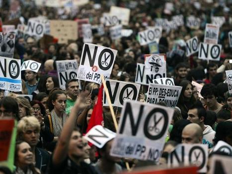 Milhares protestam em Madri contra cortes na educa&ccedil;&atilde;o | Inova&ccedil;&atilde;o Educacional | Scoop.it
