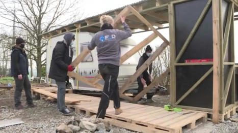 Des étudiants en architecture rénovent une caravane pour un migrant à Nandrin | Revue de presse Sortir du bois | Scoop.it