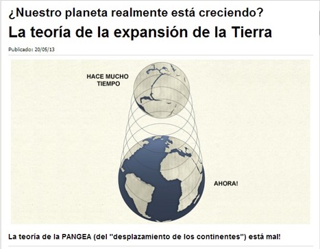¿Nuestro planeta realmente está creciendo? La teoría de la expansión de la Tierra | PIENSA en VERDE | Scoop.it