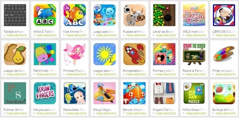 Las TIC y su utilización en la educación : 20 Apps para Motricidad Fina | Las Tabletas en Educación | Scoop.it