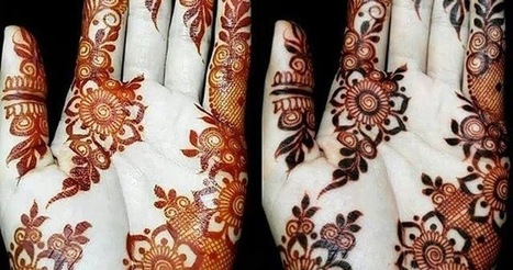 Easy And Simple Mehndi Designs For Front Hands