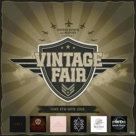 Vintage Fair 2025 | Teleport Hub - Second Life Events | Second Life Freebies | Scoop.it