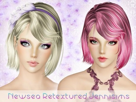 Newsea Hair SweetScar Retextured << Jennisims | Les Sims | Scoop.it
