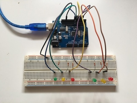Control de cruce con semáforos – Prácticas con Arduino | tecno4 | Scoop.it