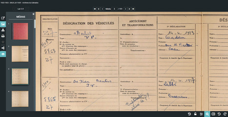 Les registres d&rsquo;immatriculation automobile arrivent en ligne dans le Calvados | La Biblioth&egrave;que de l'&Eacute;cole nationale des chartes-PSL vous accompagne dans la pr&eacute;paration aux concours | Scoop.it