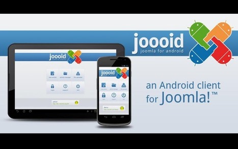 Jooid : Administrer un blog ou site Joomla depuis votre tablette Android | DIGITAL LEARNING | Scoop.it