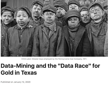 Data-Mining and the "Data Race"​ for Gold in Texas // Lynn Davenport | Social Impact Bonds, "Pay For Success," Results-Based Contracting, and Blockchain Digital Identity Systems | Scoop.it