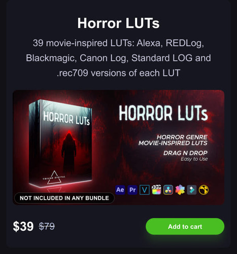 Buy Horror LUTs for Adobe After Effects and other video editors at affordable prices! Wide selection of products, best effects plugins and presets for animation by AEJuice. | Starting a online business entrepreneurship.Build Your Business Successfully With Our Best Partners And Marketing Tools.The Easiest Way To Start A Profitable Home Business! | Scoop.it