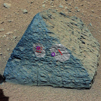 Mars rock touched by Curiosity has surprises | Science News | Scoop.it