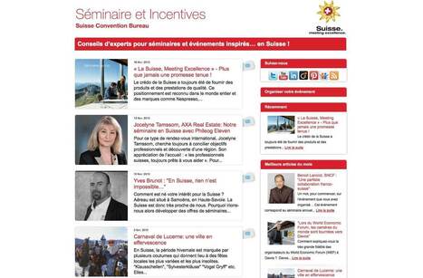 Le Convention Bureau suisse mise sur le digital | voyages-strat&eacute;gie | Innovations, Initiatives dans le Tourisme et l'Evenementiel | Scoop.it