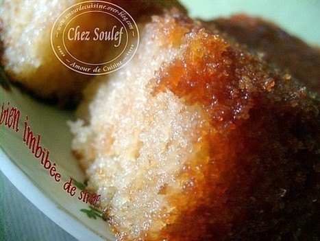patisserie algerienne, Basboussa | Petits gateaux, gateaux algeriens et gateau arabe | Scoop.it