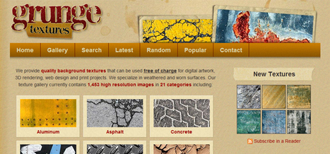 Best resources for free artistic website background textures | CSSReX | photoshop ressources | Scoop.it