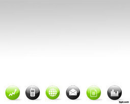 Plantilla PowerPoint con Iconos de negocio PPT | Plantillas PowerPoint Gratis | Plantillas para Power Point | Scoop.it