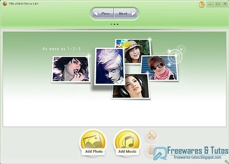 Ultraslideshow Lite : un logiciel gratuit pour faire des diaporamas flash | Mes ressources personnelles | Scoop.it