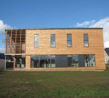 [inspiration] construction maison bois BBC - Côtes d'Armor dpt 22 | Architecteo.com | Build Green, pour un habitat écologique | Scoop.it