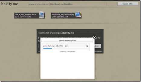 Boxify.me – Upload Files To Your Private URL For Group Sharing | Time to Learn | Scoop.it