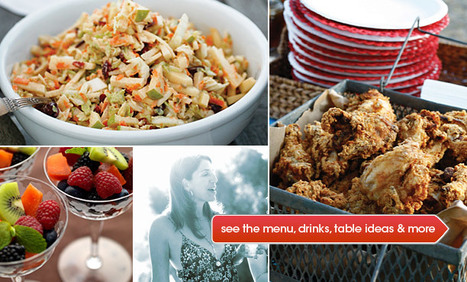 Backyard Party Plan at Epicurious.com | Backyard Barbecues, Cookouts, tailgating ideas | Scoop.it