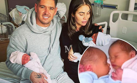 Amy Childs announces adorable names of her newborn twins | Daily | Name News | Scoop.it