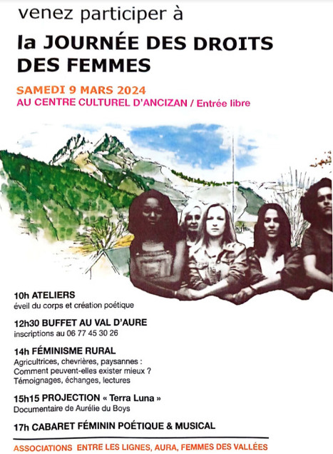 Journée des droits des femmes à Ancizan le 9 mars | Vallées d'Aure & Louron - Pyrénées | Scoop.it