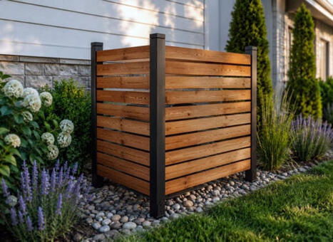 Free Outdoor AC Unit Privacy Screen Plans | Garden Plans | Scoop.it