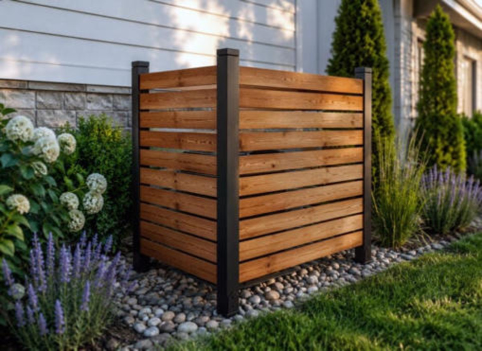 Free Outdoor AC Unit Privacy Screen Plans | Garden Plans | Scoop.it