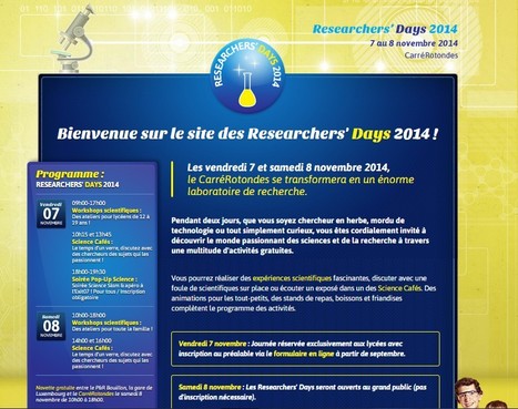 Researchers' Day 2014 | Education | Luxembourg | Europe | Didactics and Technology in Education | Scoop.it