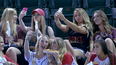 Baseball Announcers Roast Sorority Girls Over Selfies | Mobile Photography | Scoop.it
