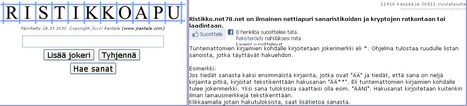RistikkoApu | 1Uutiset - Lukemisen tähden | Scoop.it