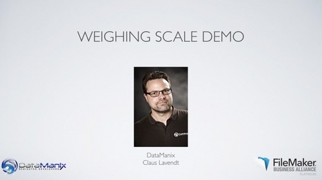 Weighing scale demo for FileMaker | The Brain Basket | Learning Claris FileMaker | Scoop.it