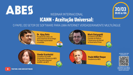 ICANN - Aceitação Universal: O papel do setor de software para uma internet verdadeiramente multilíngue | Notícias em Português | Scoop.it