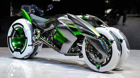 Kawasaki built a time machine and stole a bike from the future | Design, Science and Technology | Scoop.it