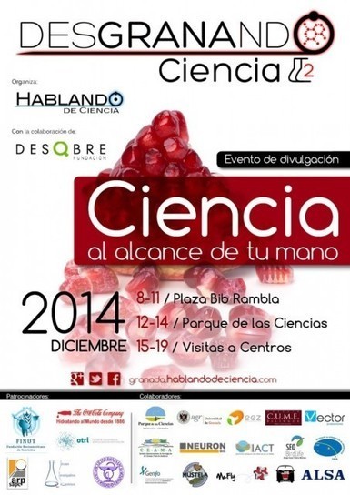 No te pierdas el evento ‘Desgranando Ciencia’ en Granada | Ciencia-Física | Scoop.it