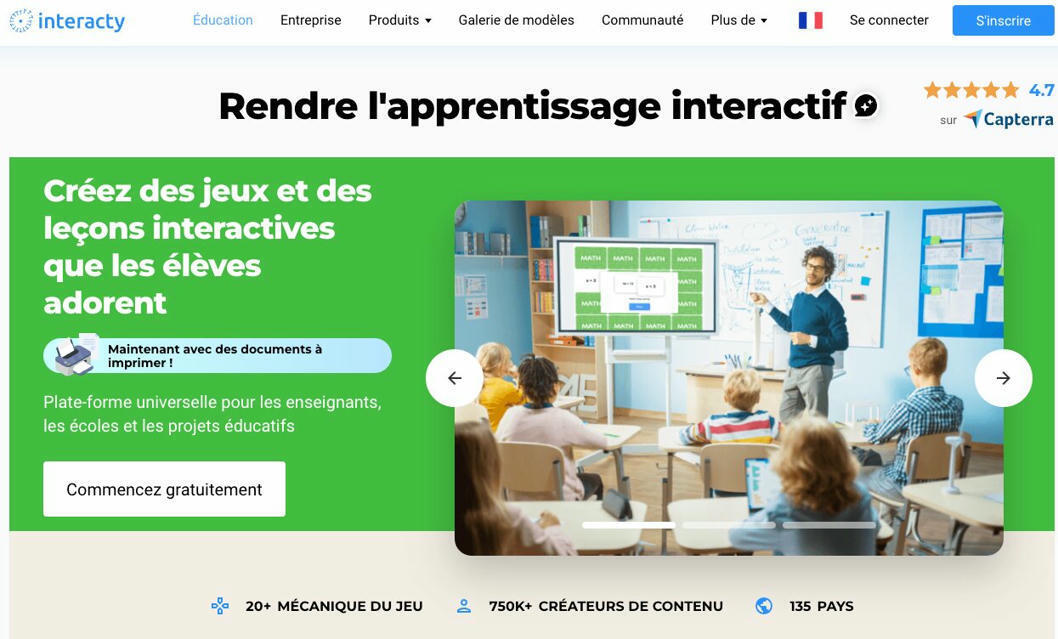 Interacty : une plateforme pour créer de...