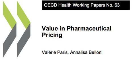 Value in Pharmaceutical Pricing | OECD iLibrary | New pharma | Scoop.it