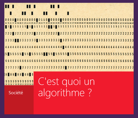 C'est quoi un algorithme ? | Journalisme et algorithmes | Scoop.it