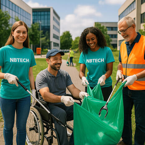 Nettoyage solidaire sur le Technopôle : mobilisons-nous avec NBTECH ! | veille territoriale | Scoop.it