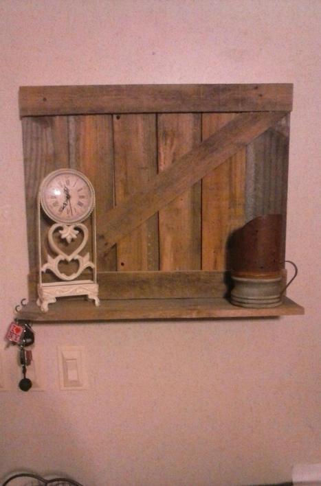 Pallet Wall Shelf | 1001 Pallets ideas ! | Scoop.it