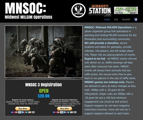 MNSOC 3 Registration OPEN NOW - via TWIN CITIES AIRSOFT - Facebook | Thumpy's 3D House of Airsoft™ @ Scoop.it | Scoop.it