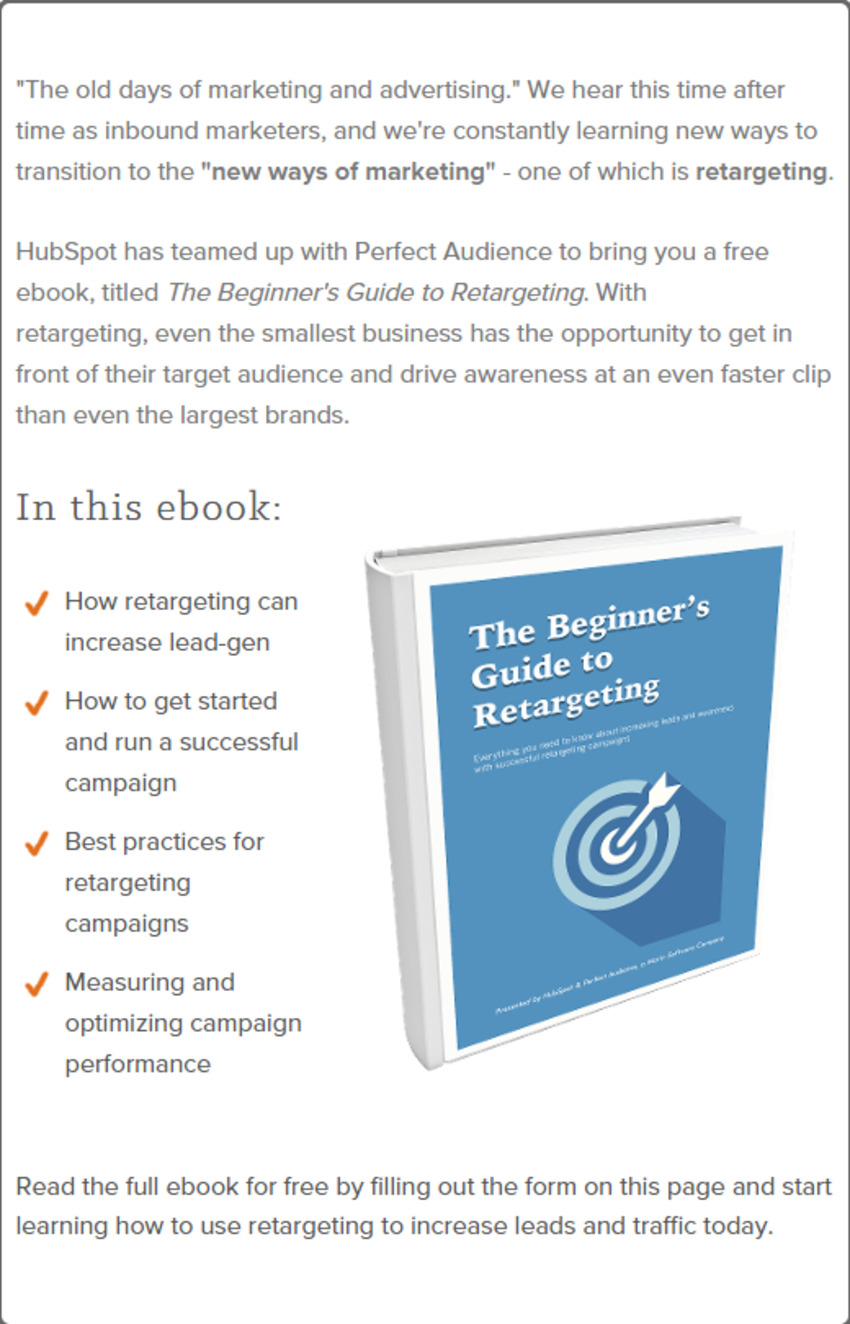 Free Ebook: The Beginner's Guide to Retargeting - HubSpot | The MarTech Digest | Scoop.it