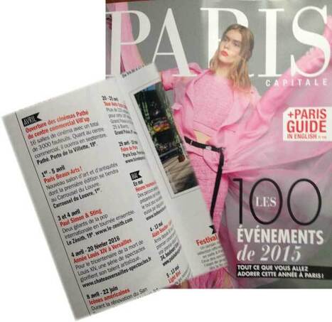 Les 100 événements de 2015 | Paris Beaux-Arts | Scoop.it
